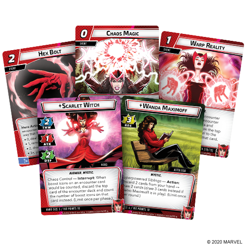 Marvel Champions LCG: Scarlet Witch Hero Pack