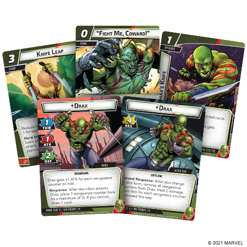 Marvel Champions LCG: Drax Hero Pack