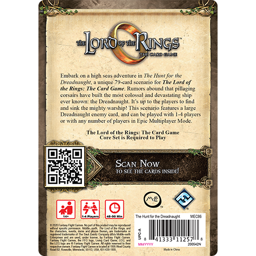 Lord of the Rings LCG: The Hunt for the Dreadnaught