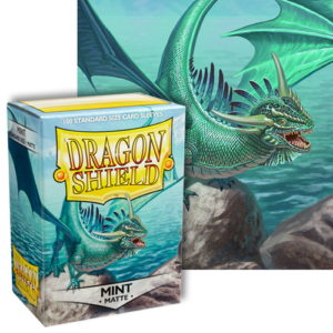 Dragon Shields: (100) Matte Mint