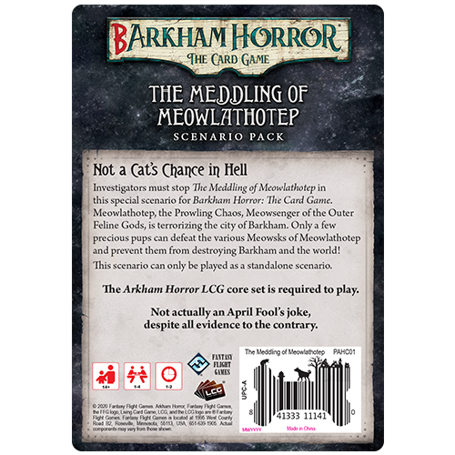 Barkham Horror: The Meddling of Meowlathotep