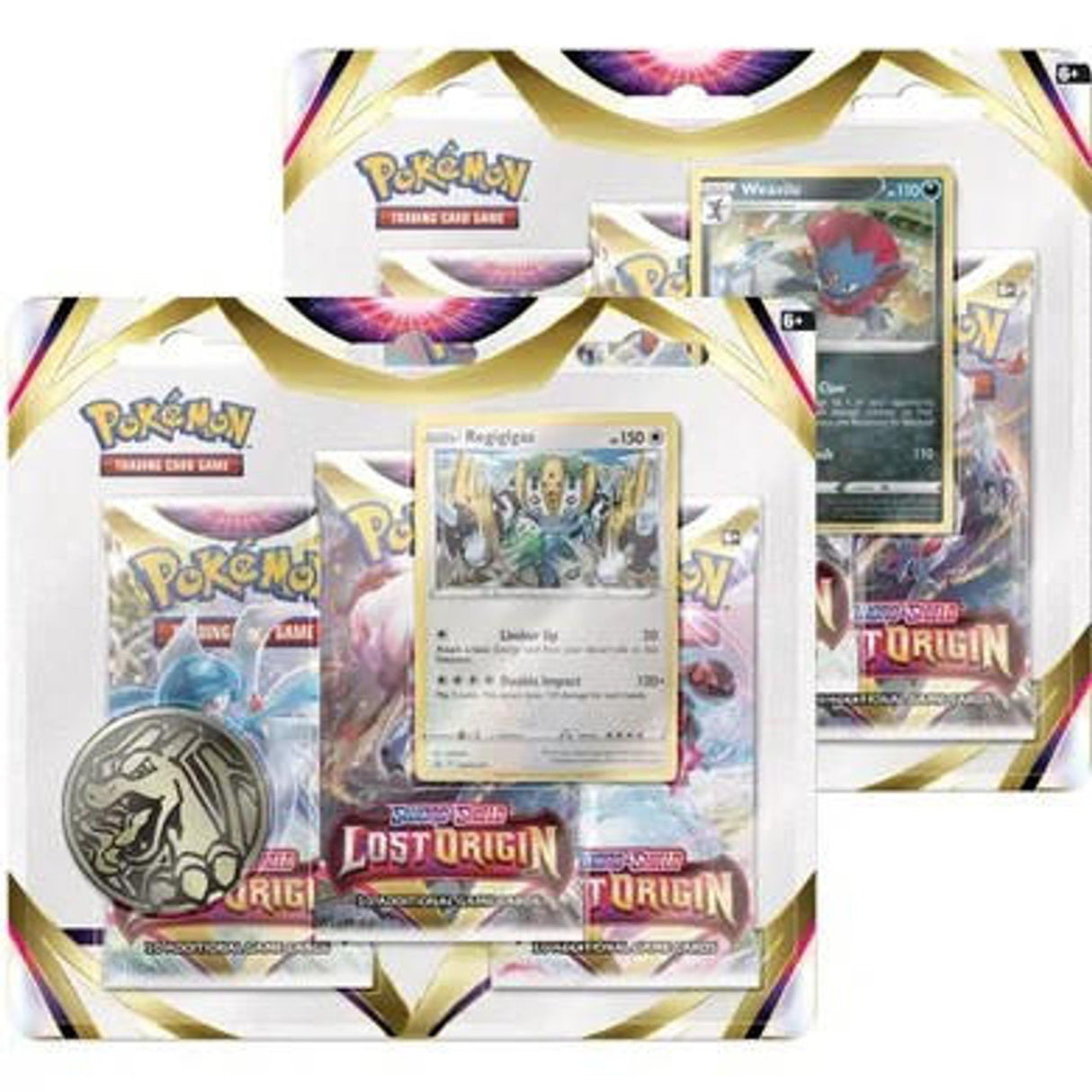 Pokemon TCG: Sword & Shield - Lost Origin Three-Booster Blister Carton