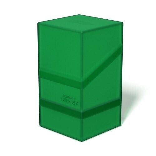 Ultimate Guard Deck Case Boulder 100+ w Tray Emerald