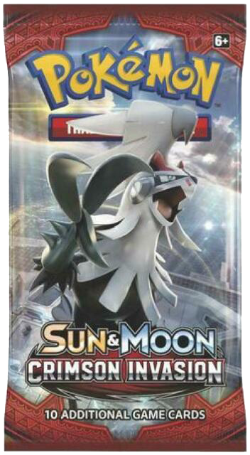 Pokemon TCG: Sun & Moon Crimson Invasion Booster Pack