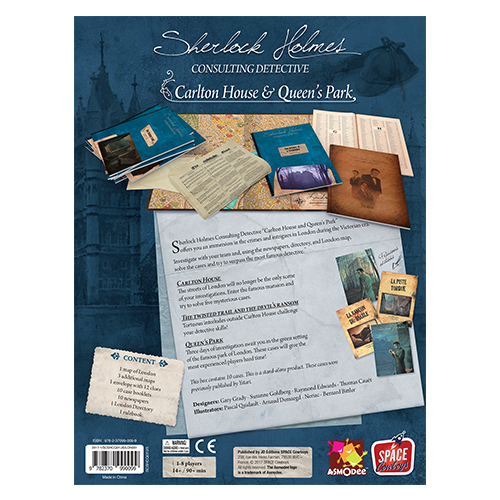 Sherlock Holmes: Carlton House & Queen's Park