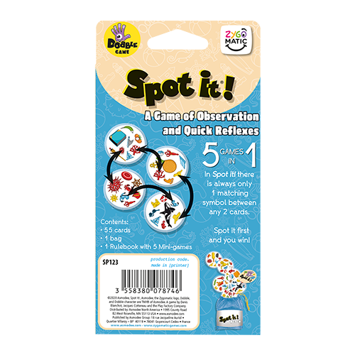 Spot It! Beach (Eco-Blister)