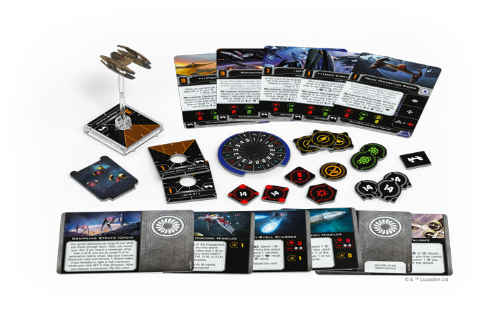 Star Wars: X-Wing 2nd Edition - Vulture-class Droid Fighter Expansion