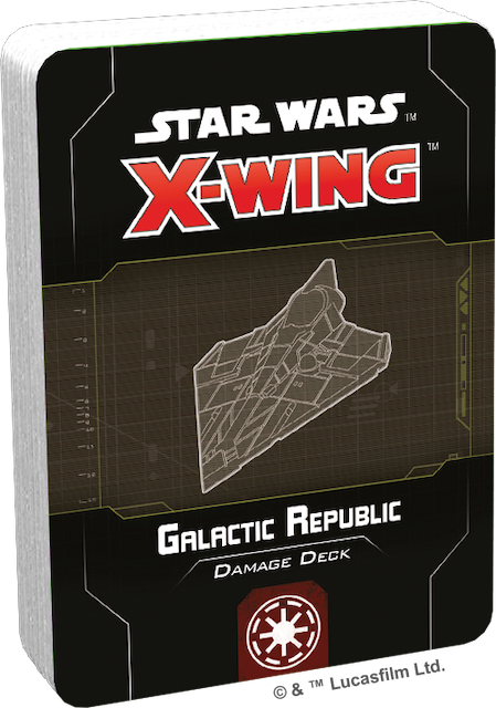 Star Wars: X-Wing 2nd Edition - Galactic Republic Damage Deck