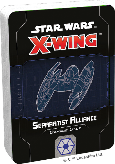 Star Wars: X-Wing 2nd Edition - Separatist Alliance Damage Deck