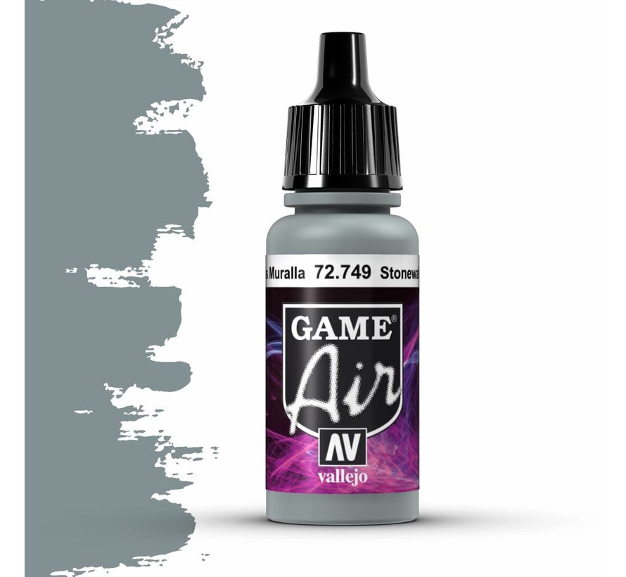 Vallejo Game Air: Stonewall Grey (17ml)