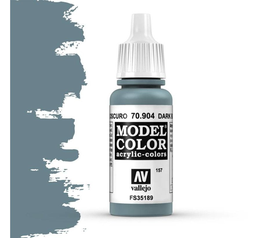 Vallejo Model Color: Dark Blue Grey (17ml)