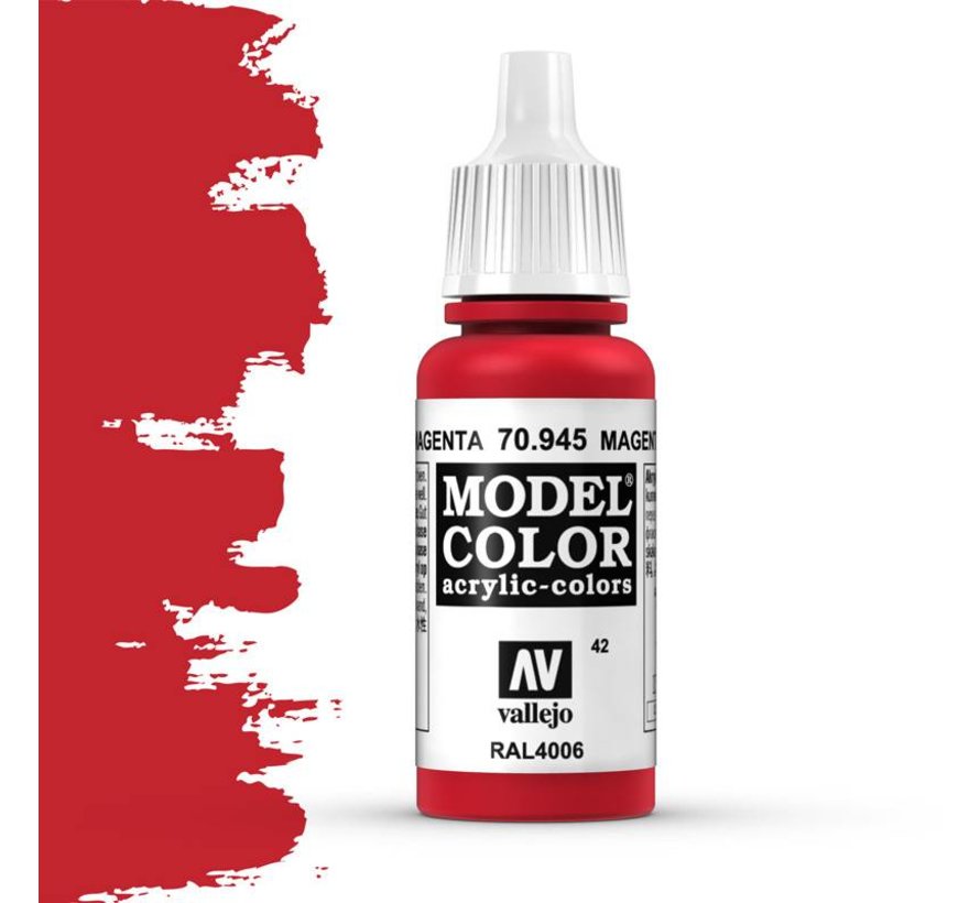 Vallejo Model Color: Magenta (17ml)