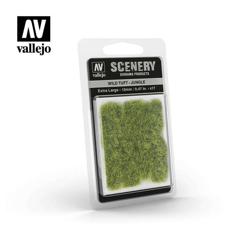 Vallejo Scenery: Wild Tuft - Jungle (12mm)