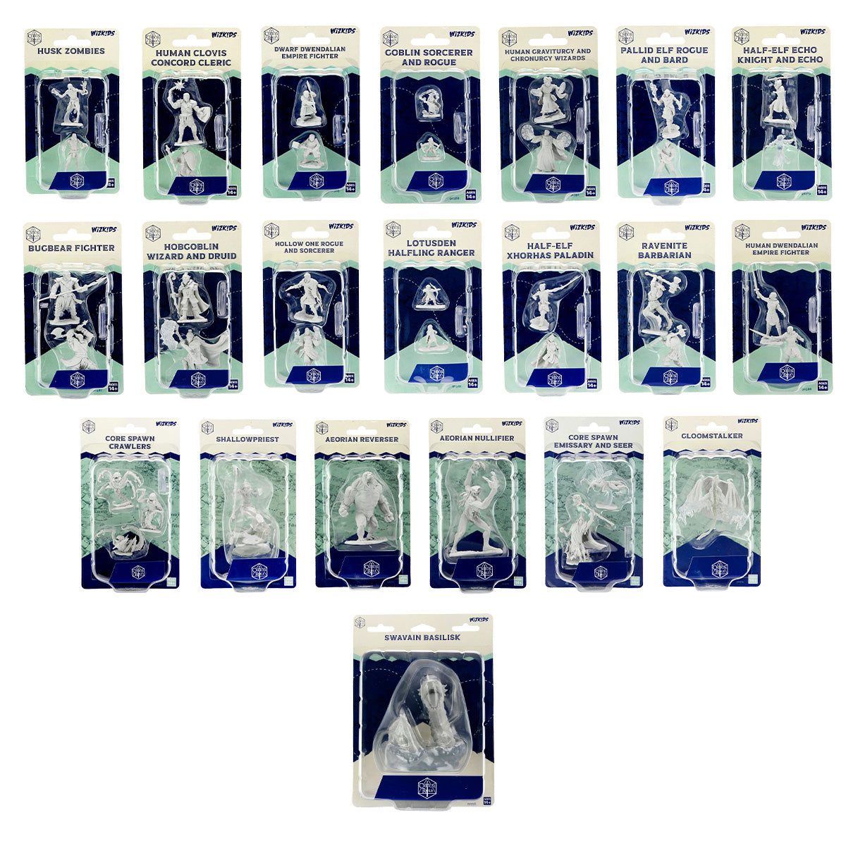 Critical Role Unpainted Miniatures: W1 Quick-Pick