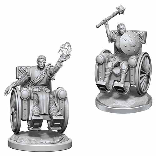 Dungeons & Dragons Nolzur`s Marvelous Unpainted Miniatures: W18 Human Clerics