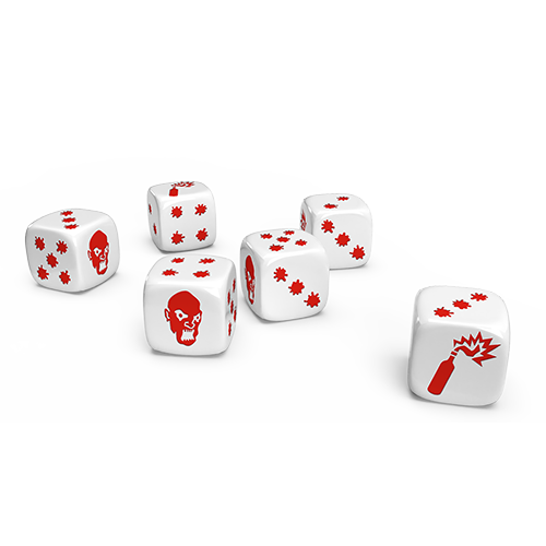 Zombicide: Back and White Dice Pack