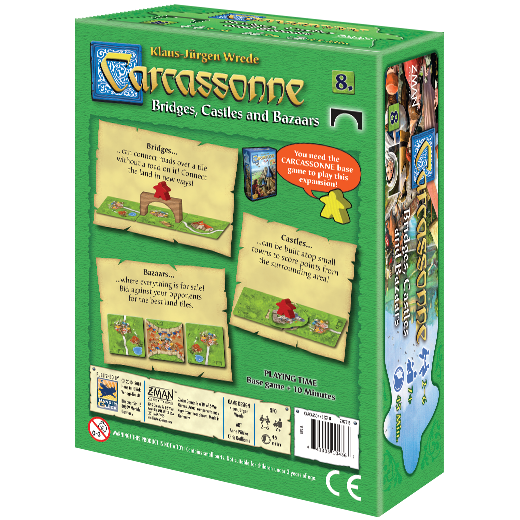 Carcassonne: Expansion 8 - Bridges Castles Bazaars