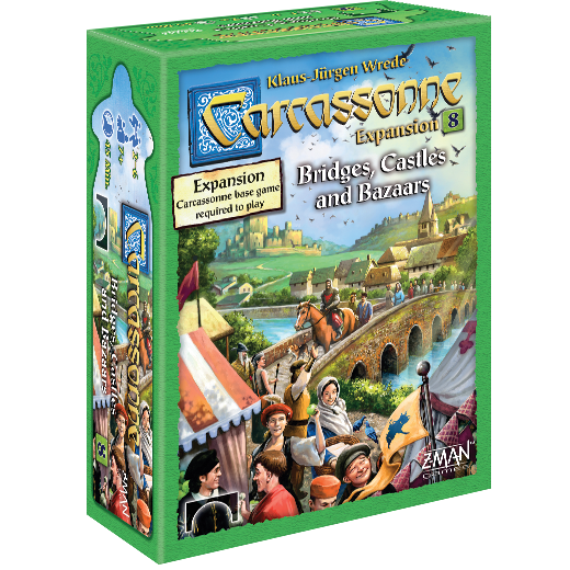 Carcassonne: Expansion 8 - Bridges Castles Bazaars