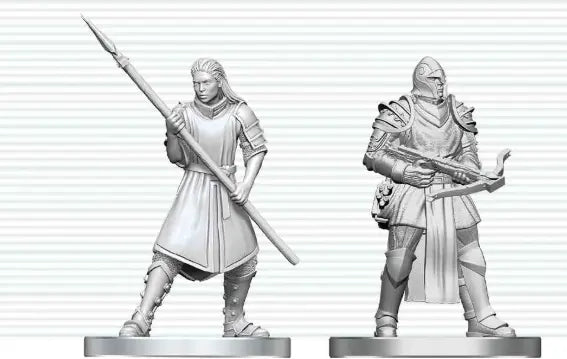 WizKids D&D Nolzur's Marvelous Miniatures: Town Guards