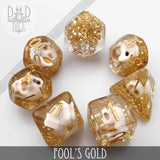 DND Dice - Fool's Gold