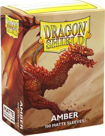 Dragon Shield: (100) Matte Amber