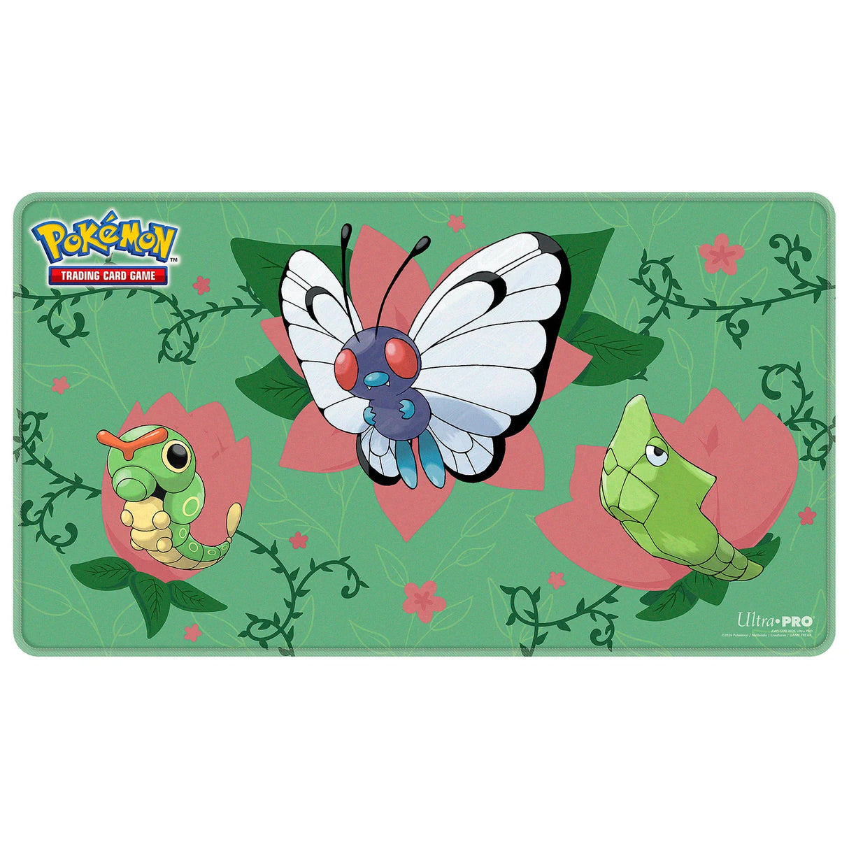 Ultra-Pro: Pokémon Caterpie Evolutions Stitched Playmat