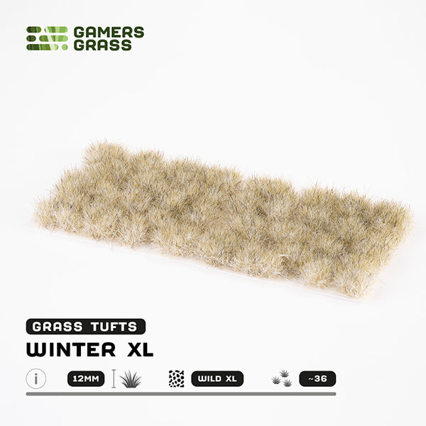Gamers Grass Tufts: Tufts- Winter XL 12mm- Wild XL