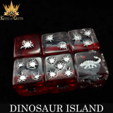 DND Dice - Dinosaur Island - 11 Dice Set