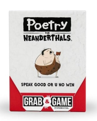 Grab & Game: Poetry for Neanderthals