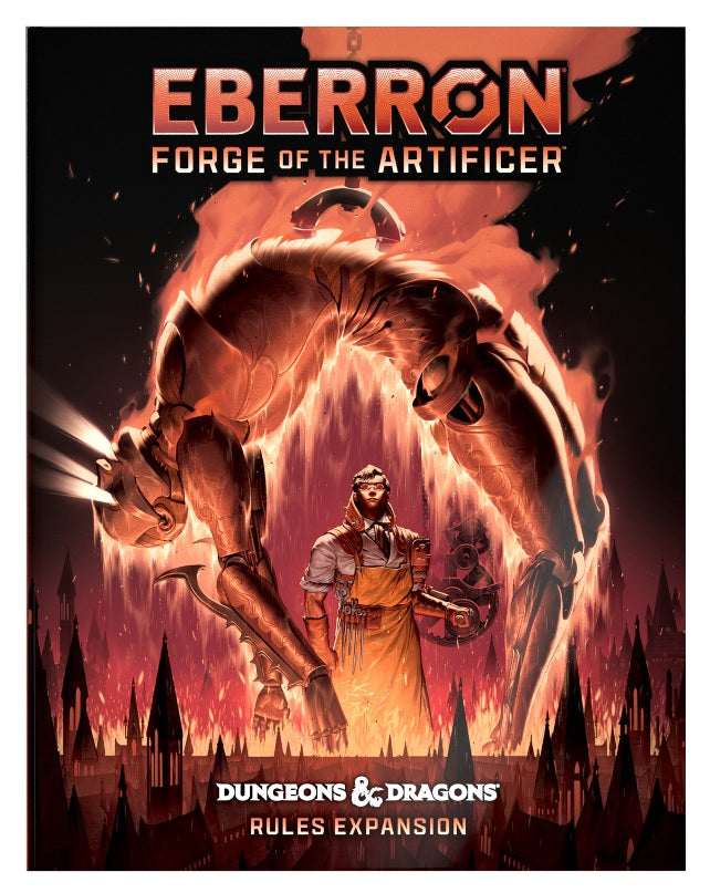 Dungeons & Dragons Eberron: Forge of the Artificer Alternate Hard Cover
