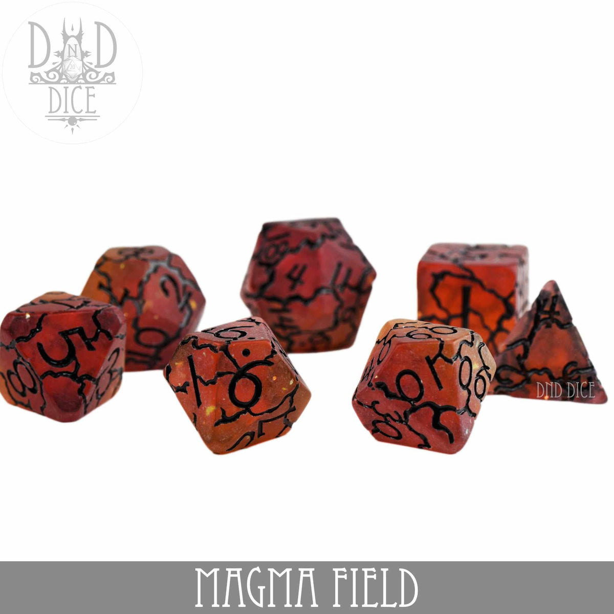 DND Dice - Magma Field