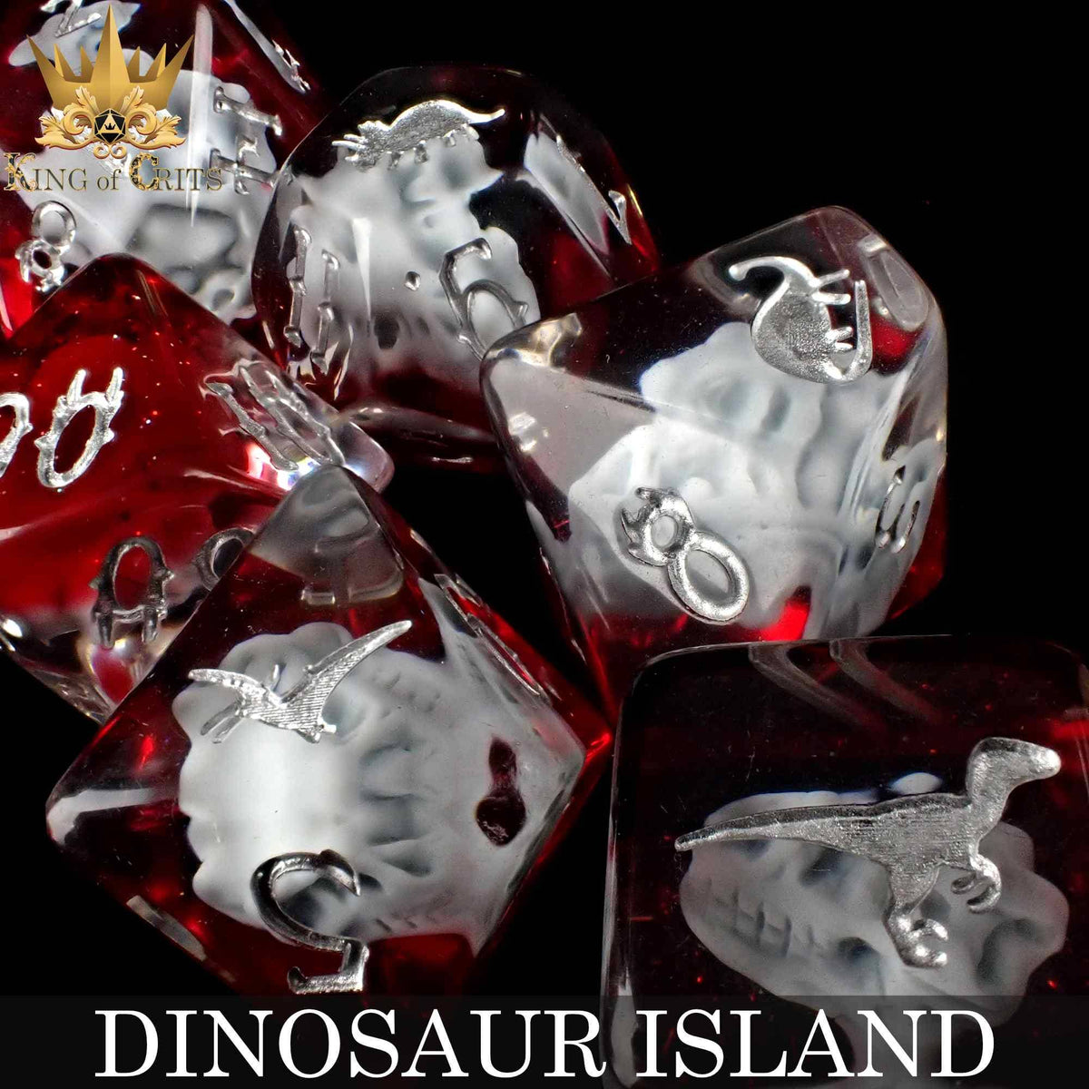 DND Dice - Dinosaur Island - 11 Dice Set