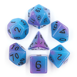 Foam Brain: Glow in the Dark Supernova RPG Dice Set