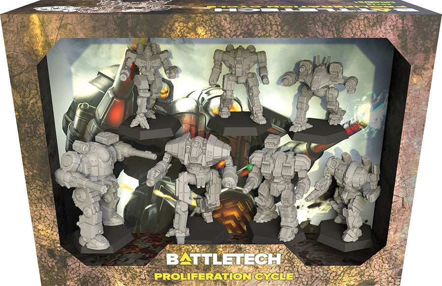 BattleTech: Miniature Force Pack - Proliferation Cycle Boxed Set – Gongaii  Games