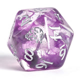 Hymgho Premium Dice - Wyrmforged Rollers Round Edge Resin RPG Dice Set - Opossum