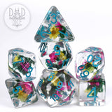 DND Dice - Vintage Bloom