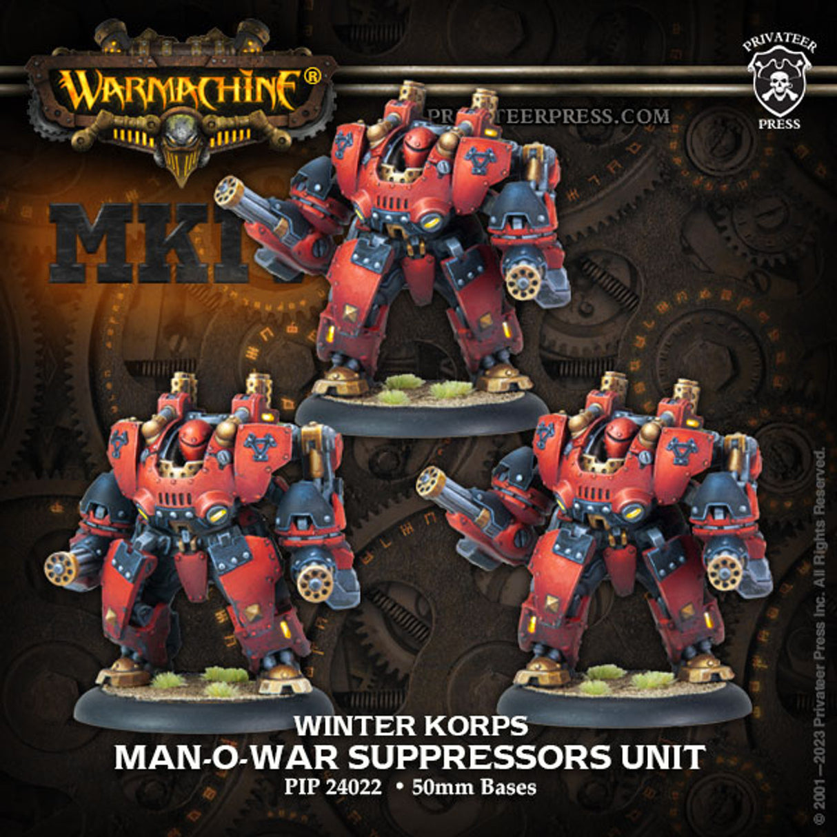 Warmachine: Man-O-War Suppressors