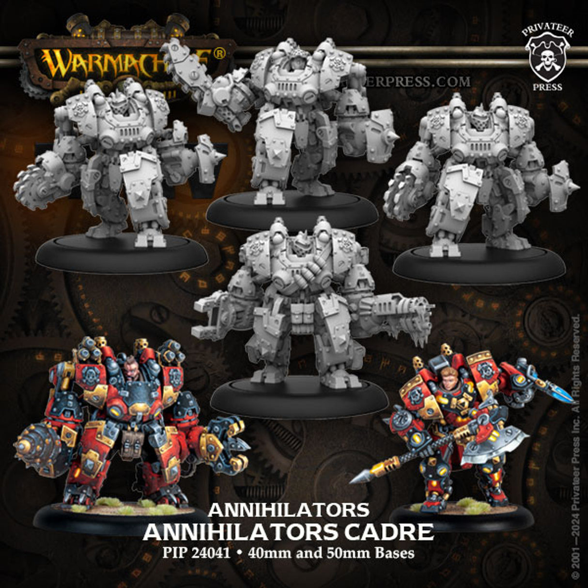 Warmachine: Khador Annihilators Cadre