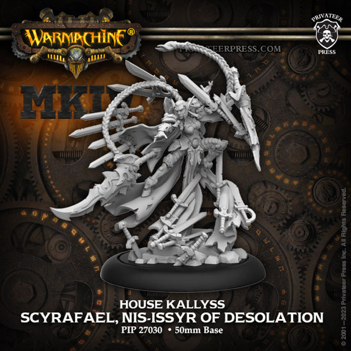 Warmachine: Dusk Scyrafael, Nis-Issyr of Desolation