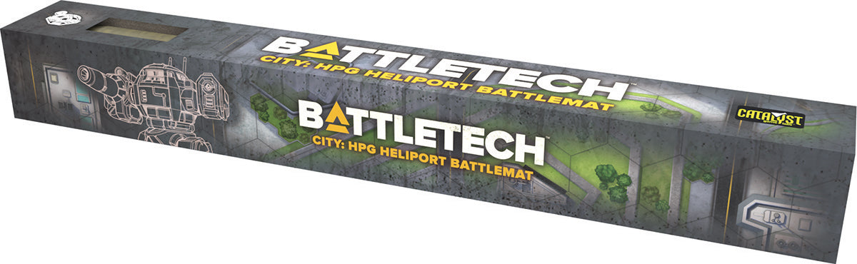 BattleTech: BattleMat - Cities HPG Heliport/Plaza