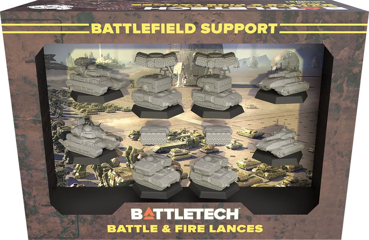 BattleTech: Mercenaries Forcepack - Battlefield Support Battle & Fire Lances