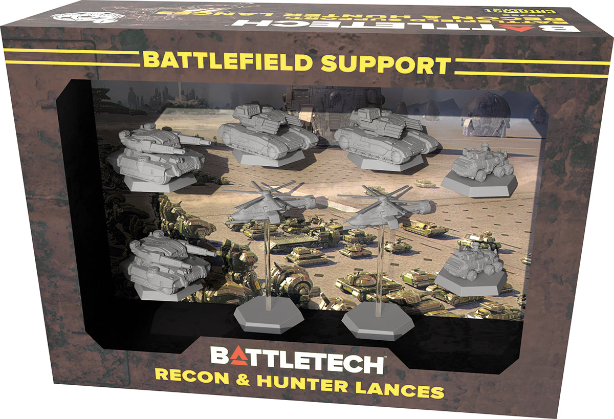 BattleTech: Mercenaries Forcepack - Battlefield Support Recon & Hunter Lances