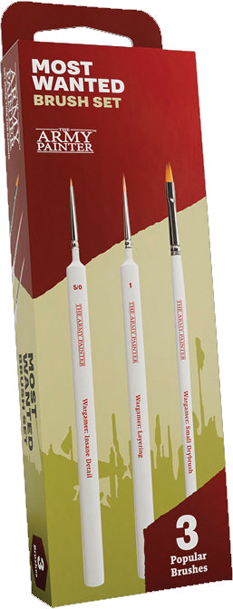 Army Painter Most Wanted Brush Set