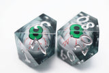 Foam Brain: Sharp Edge Moving Eye RPG Dice Set - Inkshot