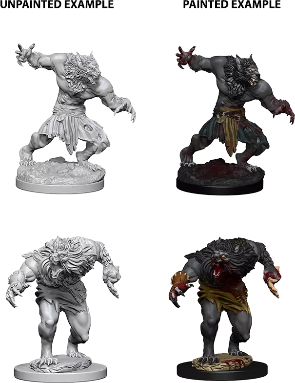 Dungeons & Dragons: Nolzur`s Marvelous Unpainted Miniatures - Werewolves
