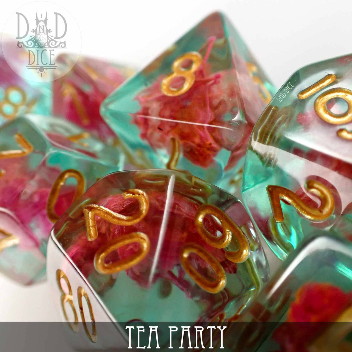 DND Dice - Tea Party