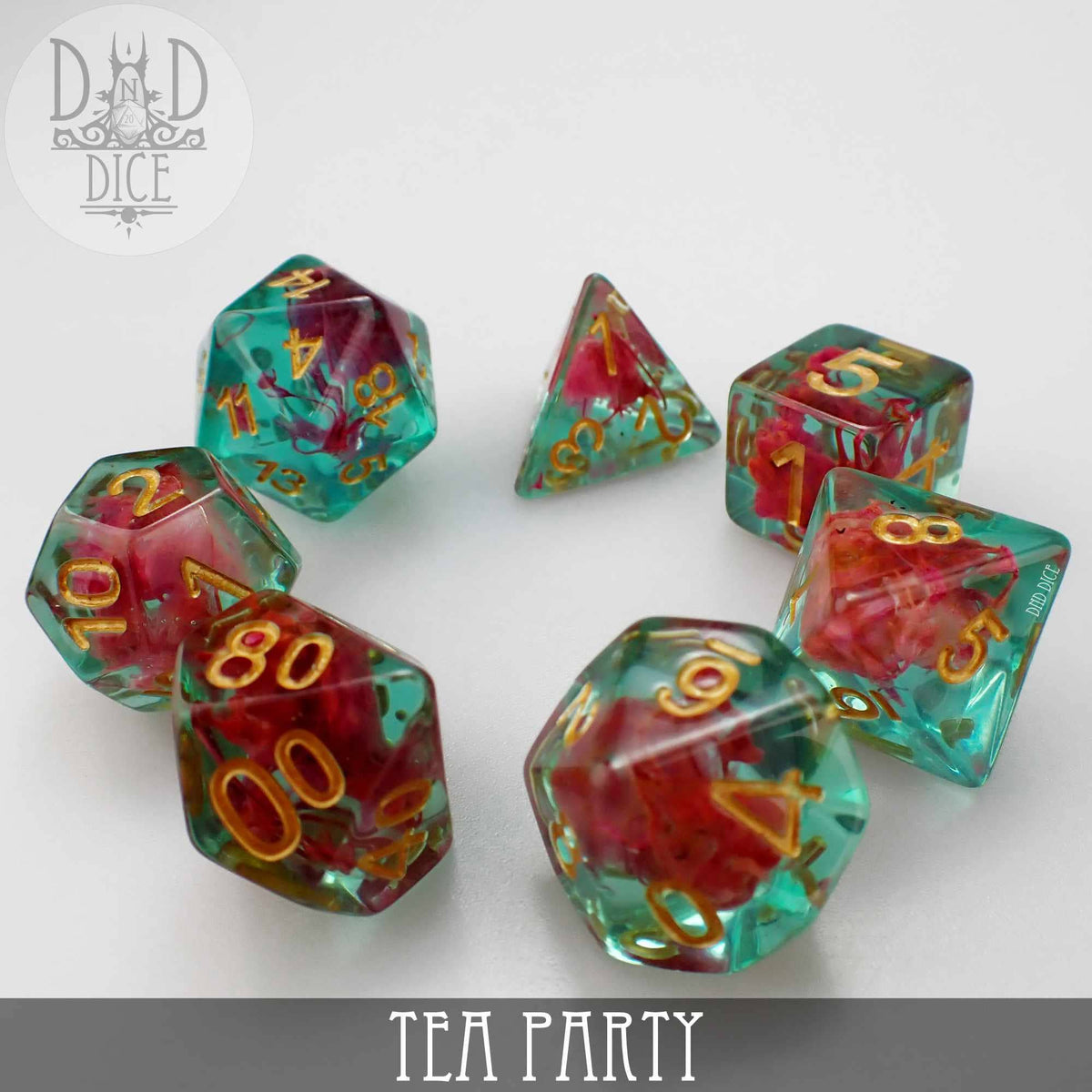 DND Dice - Tea Party
