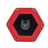 Hymgho Premium Dice - Table Armor Dice Tray - Dragon Skull