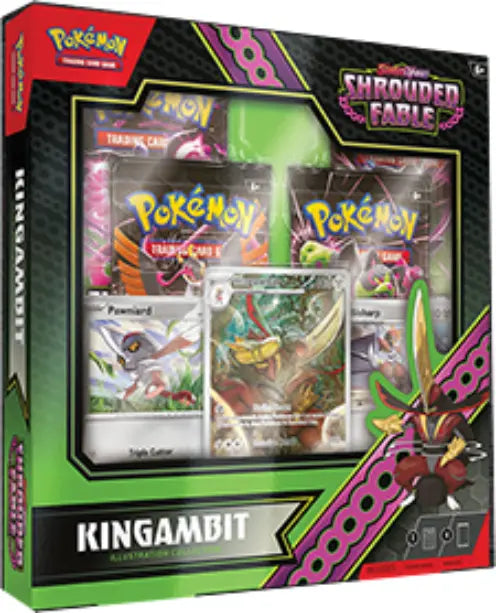 Pokemon TCG: Scarlet & Violet - Shrouded Fable Kingambit Illustration Collection