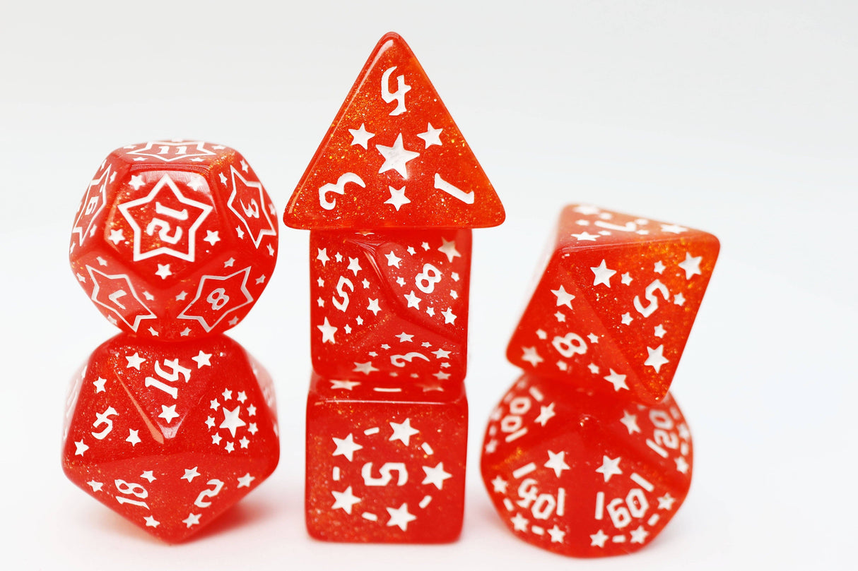Foam Brain: Shooting Stars: Nitrogen RPG Dice Set